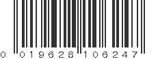 UPC 019628106247