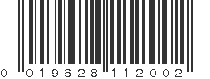 UPC 019628112002