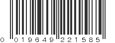 UPC 019649221585