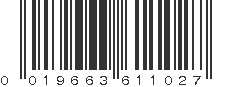 UPC 019663611027