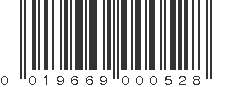 UPC 019669000528