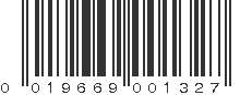 UPC 019669001327