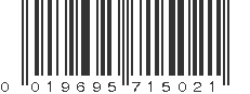 UPC 019695715021