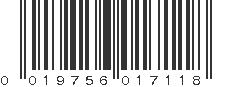 UPC 019756017118