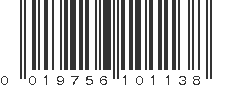 UPC 019756101138