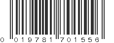 UPC 019781701556