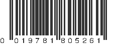 UPC 019781805261