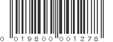 UPC 019800001278