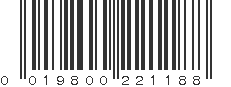 UPC 019800221188