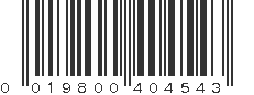 UPC 019800404543