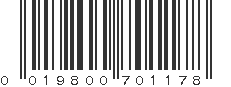 UPC 019800701178