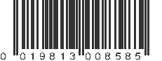 UPC 019813008585