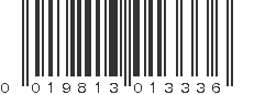 UPC 019813013336