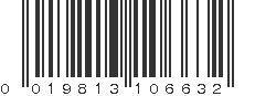 UPC 019813106632