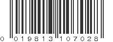 UPC 019813107028