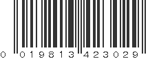 UPC 019813423029