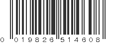 UPC 019826514608