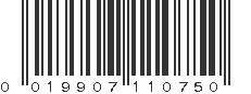 UPC 019907110750