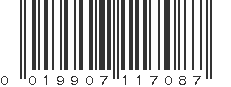 UPC 019907117087