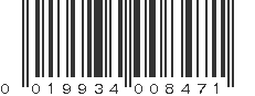 UPC 019934008471