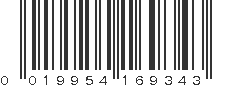 UPC 019954169343