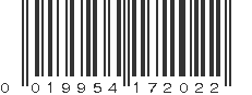 UPC 019954172022