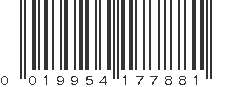 UPC 019954177881