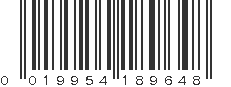 UPC 019954189648