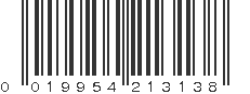 UPC 019954213138