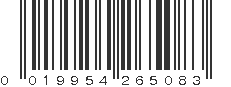 UPC 019954265083