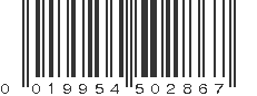 UPC 019954502867