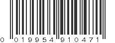 UPC 019954910471