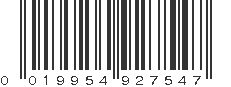 UPC 019954927547