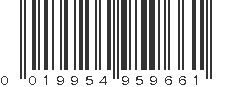 UPC 019954959661