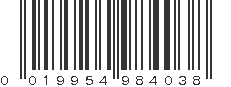 UPC 019954984038