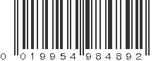 UPC 019954984892