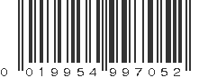 UPC 019954997052