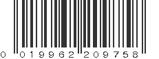 UPC 019962209758