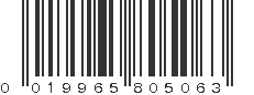 UPC 019965805063