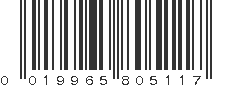 UPC 019965805117