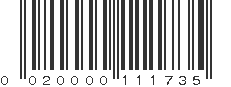 UPC 020000111735