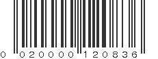 UPC 020000120836