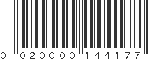 UPC 020000144177