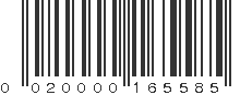 UPC 020000165585