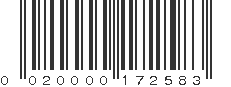 UPC 020000172583