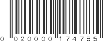 UPC 020000174785