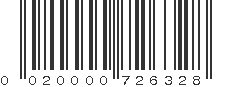 UPC 020000726328