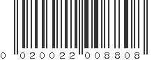 UPC 020022008808