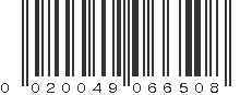 UPC 020049066508