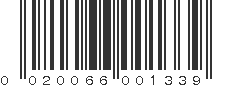 UPC 020066001339